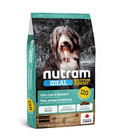 Nutram I20 Sensitive Skin, Coat & Stomach Dog для взрослых собак с проблемами желудка, кожи и шерсти 11,4 кг