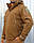 Куртка Хантер Софтшелл фліс на сітці Койот, фото 3