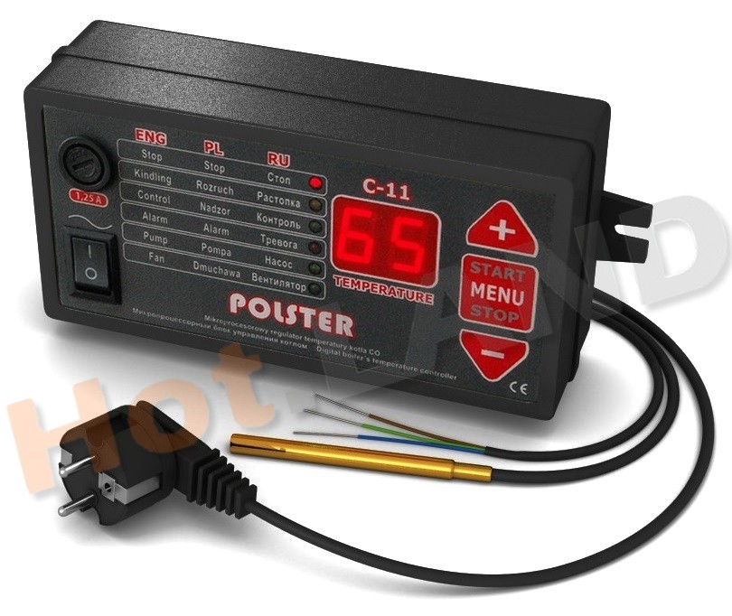 Автоматика POLSTER C-11 MAX для котла (посилений 400Вт)