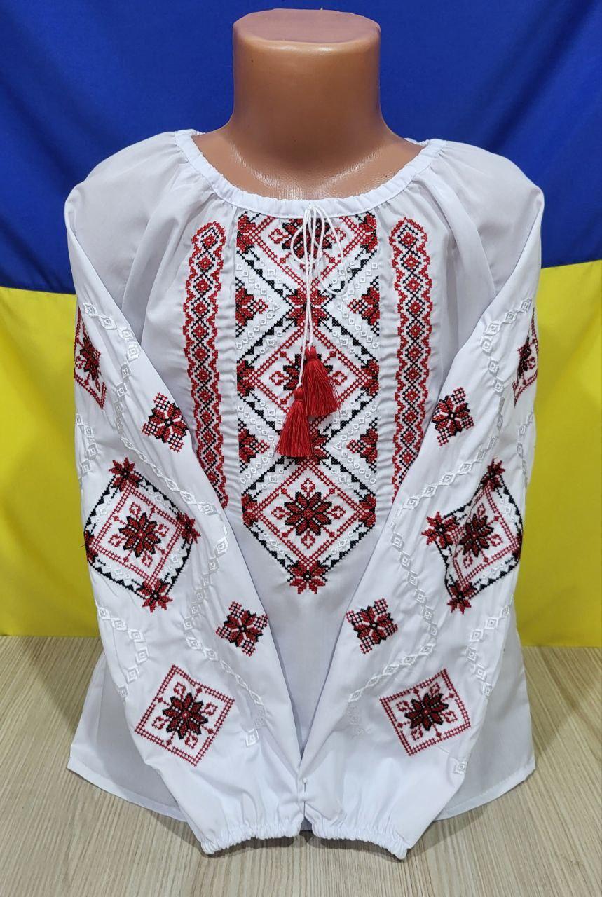 Вишиванка для дівчаток р.122/146; Опт
