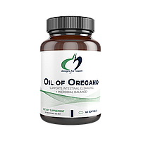 Designs for Health Oil of Oregano / Масло орегано 60 капсул