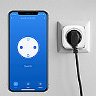 Розумна WiFi розетка на 20А, Tuya Smart 4400Вт + Подарунок Реле Smart Home / Смарт розетка з енергометром, фото 3