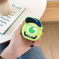 Чохол для навушників AirPods 1/2 Case 3D Mike Wazowski Monster