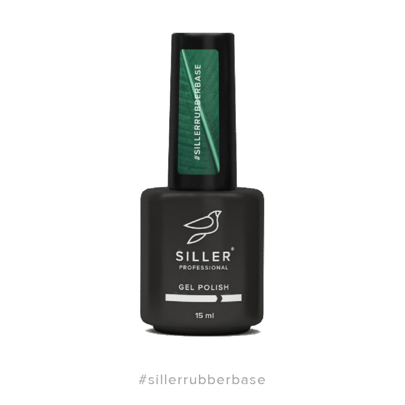 Siller Rubber Base — каучукова база для нігтів, 15 мл