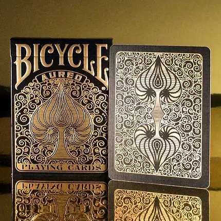 Карти гральні | Bicycle Aureo Black, фото 2