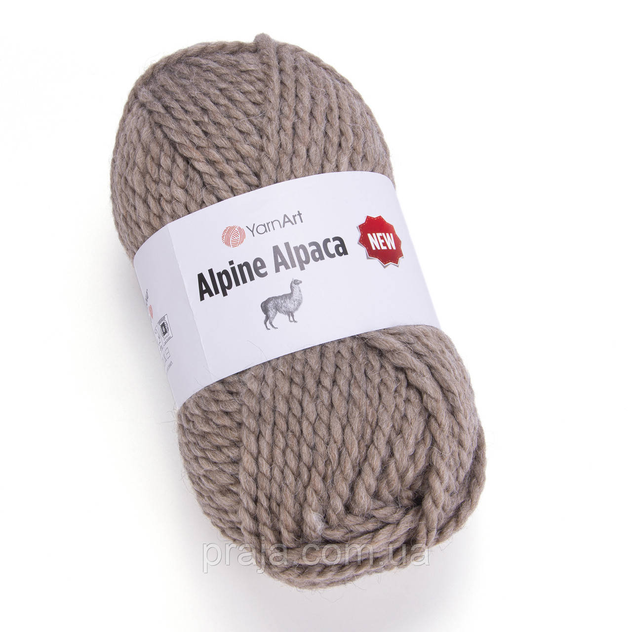 Пряжа YarnArt Alpine Alpaca New (Альпіна Альпака Нью) - 1432 темний беж, фото 1