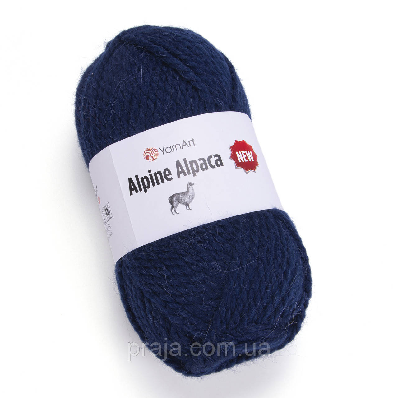 Пряжа YarnArt Alpine Alpaca New (Альпіна Альпака Нью) - 1437 темно синій, фото 1