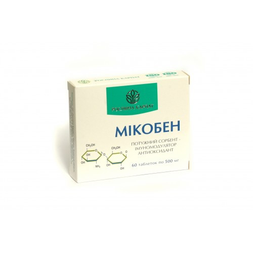 Микобен капсулы №60 (ID#1960691608), цена: 338 ₴, купить на Prom.ua