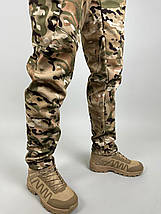 Чоловічі демісезонні штани софтшелл,Штани ULTIMATUM Soft Shell Мультикам,тактичні армійські штани soft shell, фото 3