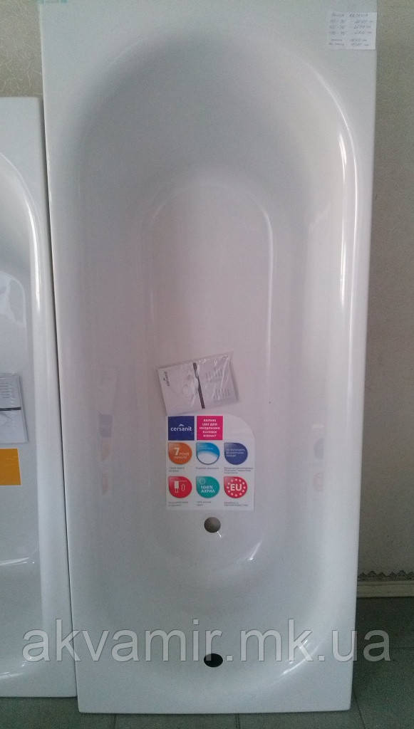 Ванна акрилова Cersanit Octavia 160 X 70 з ніжками, фото 1