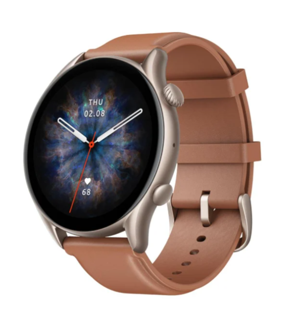 Смарт годинник Amazfit GTR 3 Pro Brown Leather
