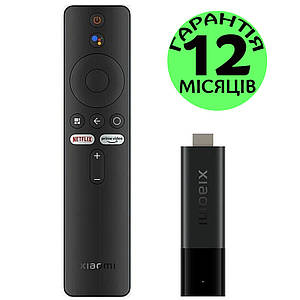 Приставка Смарт ТВ Xiaomi Mi TV Stick 4К, медіаплеєр на андроїд, тв стік сяомі/ксіомі для телевізора