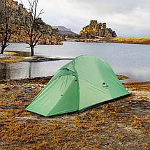 Легкий двомісний намет Naturehike Сloud Up 2 Updated NH17T001-T (Green), фото 6