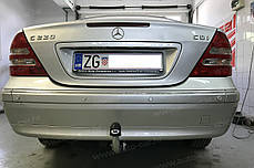 Оцинкований фаркоп на Mercedes C-class W203 S203 2000-2007, фото 3