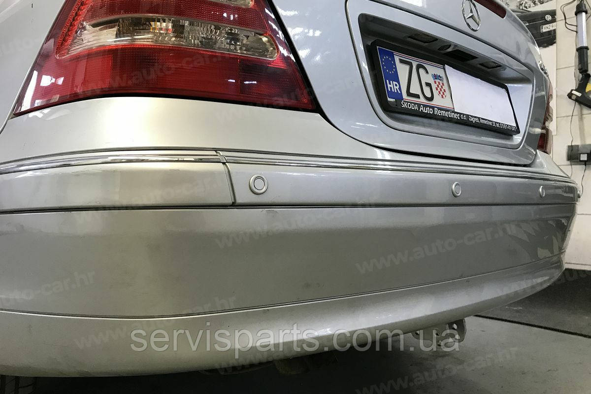 Оцинкованный фаркоп на Mercedes-Benz C-class W203 S203 2000-2007 - фото 6 - id-p1960718721