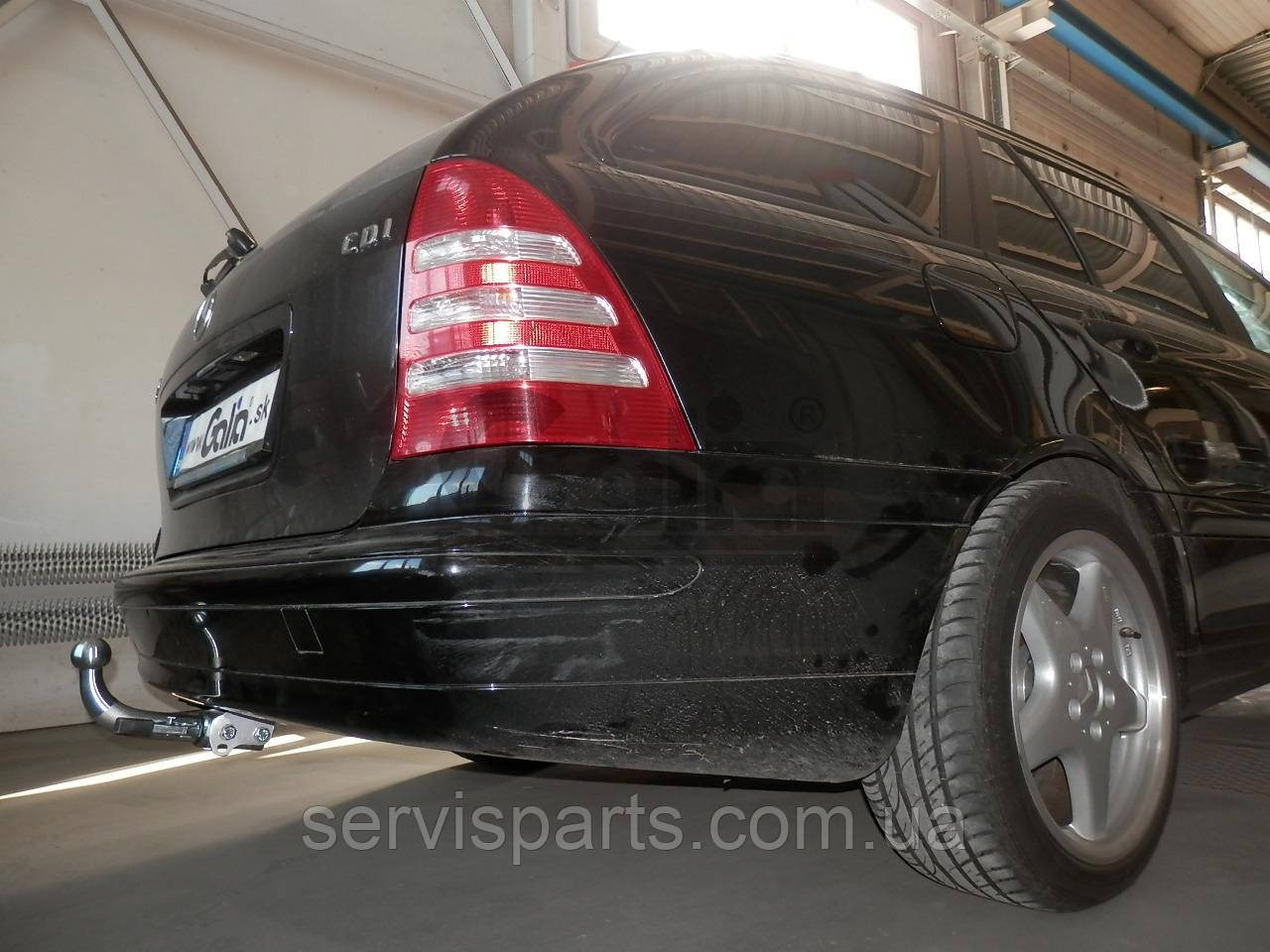 Оцинкованный фаркоп на Mercedes-Benz C-class W203 S203 2000-2007 - фото 9 - id-p1960718721