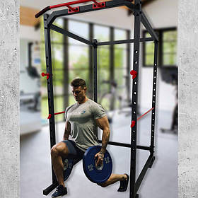 Багатофункціональна силова рама WCG 1000 професійна стійка під штангу для тренажерних залів