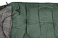 Спальний мішок літній широкий Totem Fisherman XXL 220х90 см олива, лівий, фото 4
