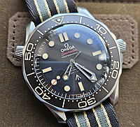 Чоловічий годинник часы Omega Seamaster Diver 300M Master Co-Axial Limited Edition James Bond 007