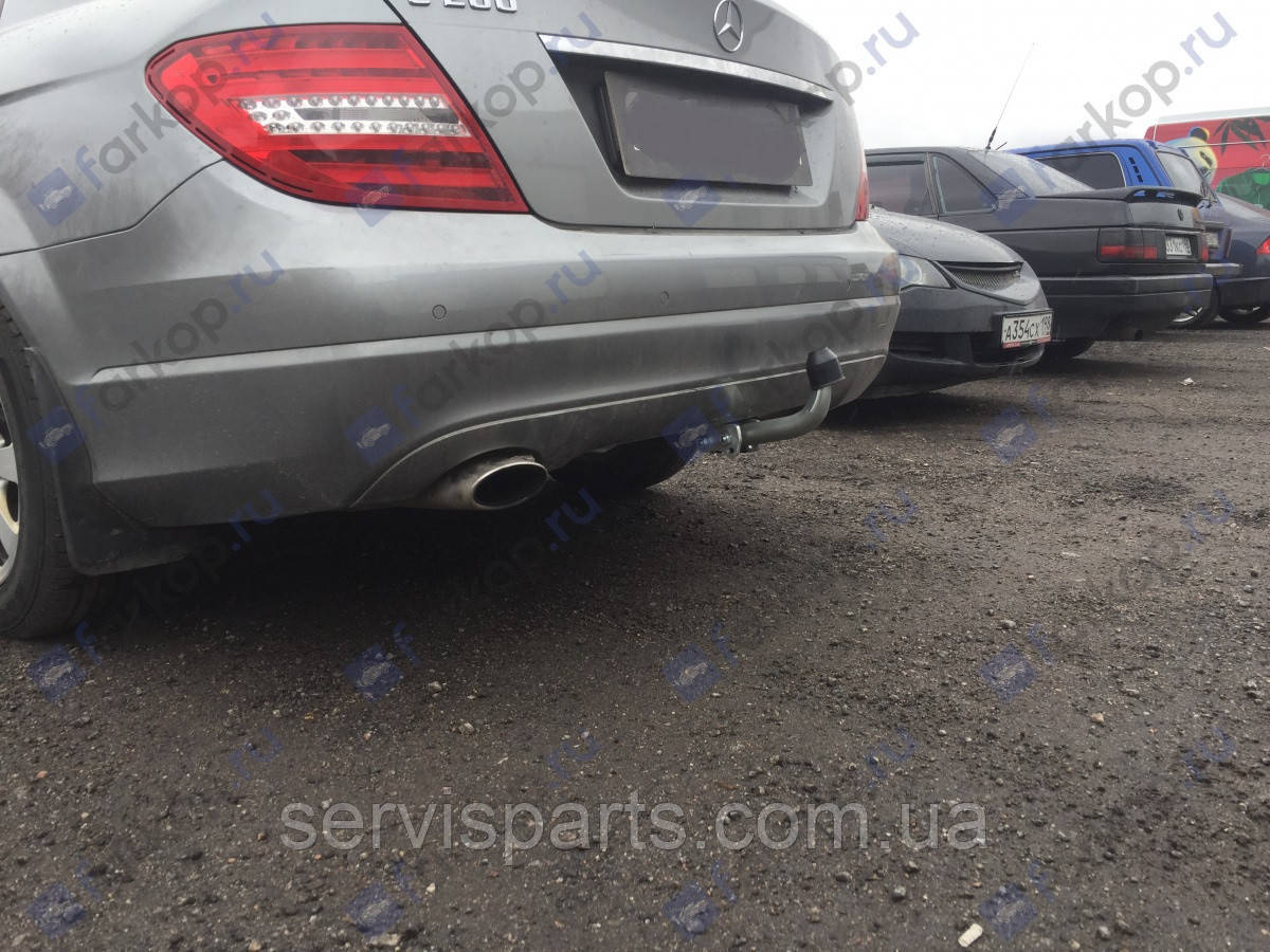 Оцинкованный фаркоп на Mercedes-Benz C-class W204 S204 2007-2014 - фото 8 - id-p1960727115