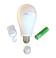 LED-Лампочка с аккумулятором, 18650, в патрон E27 BL Fa 3915