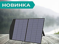 Солнечная панель портативная Allpowers 100 W 18V 11A, Поликристаллическая панель для восполнения энергии