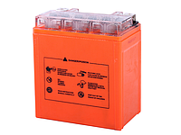Акумулятор скутер 12V 7А гелевый (113x70x132, оранжевый) (высокий)