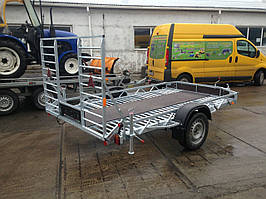 Причіп для мотоцикла, квадроцикла. 2,5м х 1,6м. Цинк