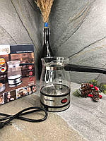 Турка электрическая Rainberg кофеварка стеклянная 0,5 л электротурка 600W OF(st232)