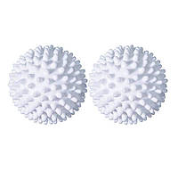 Мячики шарики для стирки пуховиков и другой одежды OOPS BALLS 2 шт белые (32534) OF(st232)
