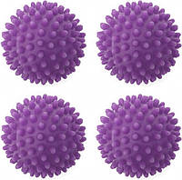 Мячики шарики для стирки пуховиков и другой одежды OOPS BALLS 4 шт фиолетовый (444446)(st232)