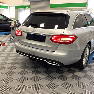 Польський фаркоп на Mercedes C-class W205 S205 2014-2021, фото 1