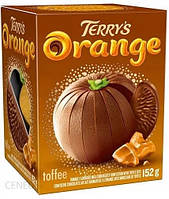 Шоколадний апельсин зі шматочками ірису Terrys Chocolate Orange Toffee Crunch 152г Франція