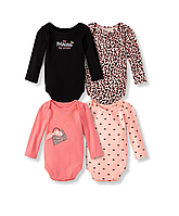 Боді з довгим рукавом для дівчинки