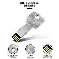 Флешка. 64 GB. USB Накопитель. Флеш-накопитель. Металлическая. JASTER