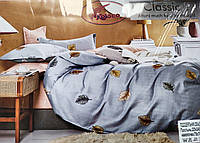 Полуторное постельное белье "Классик" листья