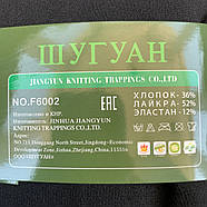 Колготки жіночі поліамід на хутрі Шугуан, чорні, розмір XL (48-54), 917, фото 5