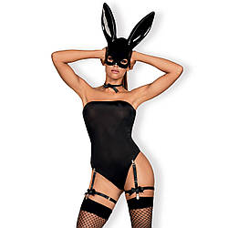 Еротичний костюм кролика з маскою Obsessive Bunny costume, S/M, L/XL