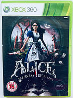 Alice: Madness Returns, Б/У, английская версия - диск для Xbox 360