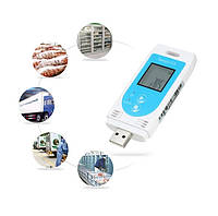 Реєстратор температури та вологості TempU03 (-30..+60 °C; 0-100%)