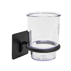 Склянка для зубних щіток REA 322189A BLACK чорний, фото 6