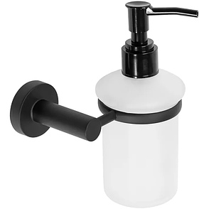 Дозатор для рідкого мила REA 322212 BLACK, фото 4