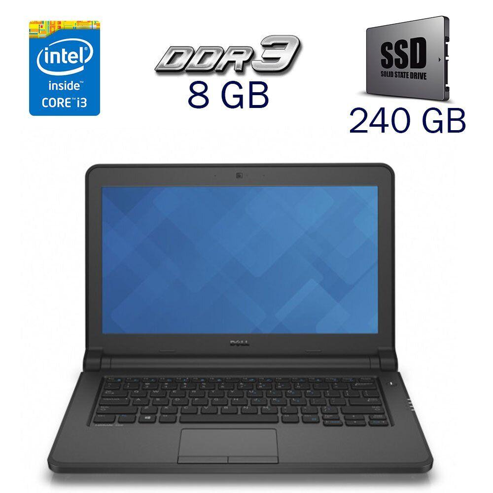 Ультрабук Dell Latitude 3350 / 13.3" (1366x768) TN Touch / Intel Core i3-5005U (2 (4) ядра по 2.0 GHz) / 8 GB
