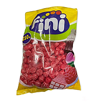 Жевательные фруктовые конфеты ТМ Фини (Fini) в форме пирожного "Твист" с ароматом клубники, количество - 250 ш