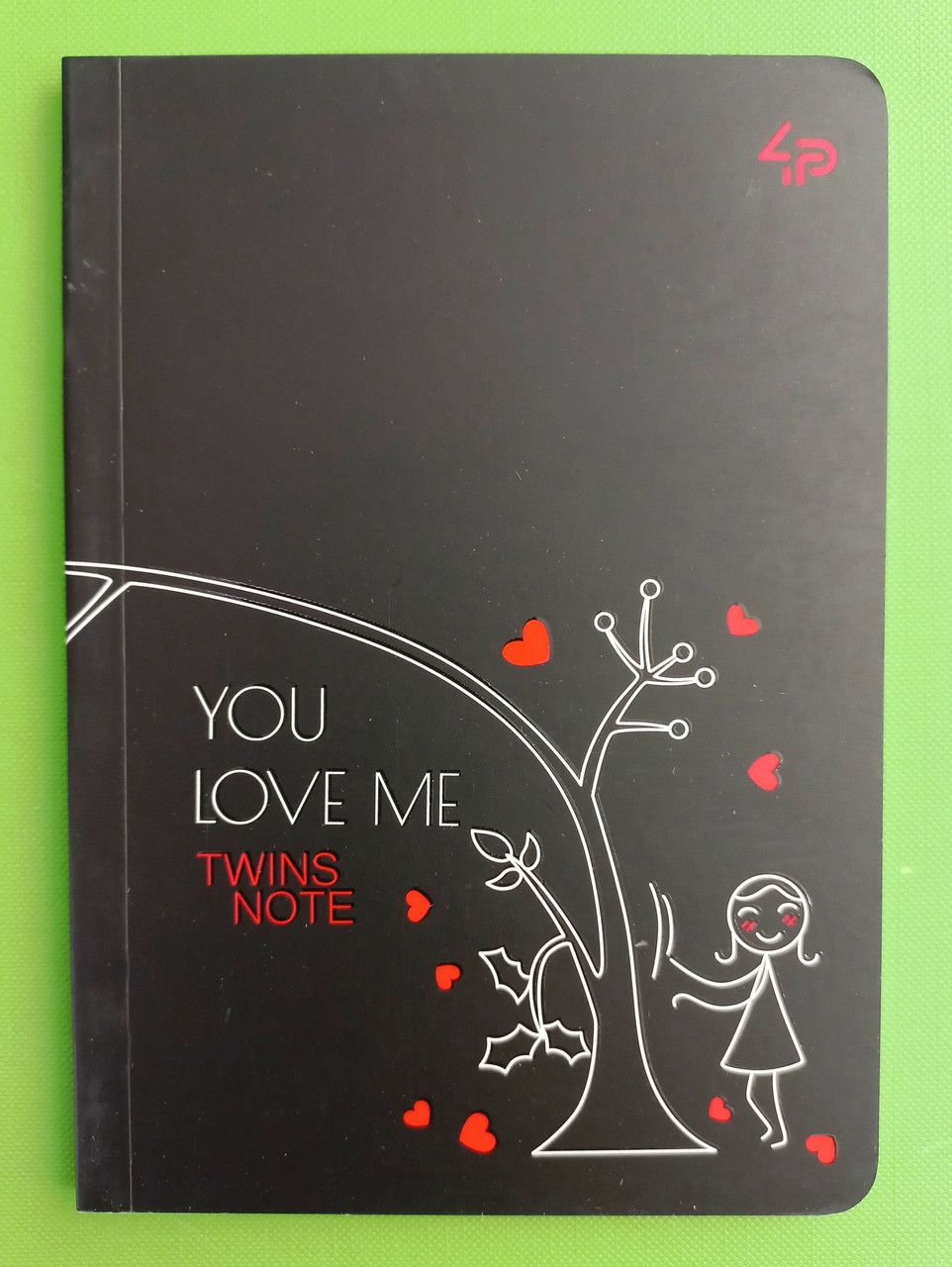 Канц Блокнот A6/80 "Profiplan" /904280/ ## "Twins series" love you, склейка, мат/лам, 70г
