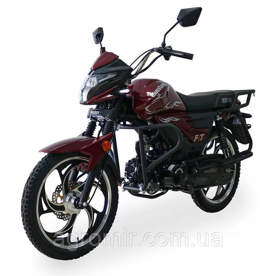 Мопед Musstang Alfa FIT II MT125-8 Червоний