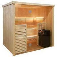 Сборная сауна кабина Harvia Sauna cabin Variant View S1620SV