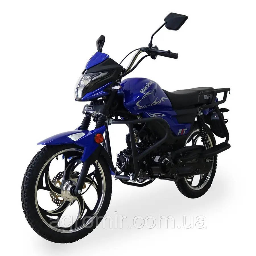 Мопед Musstang Alfa FIT II MT125-8 Синій