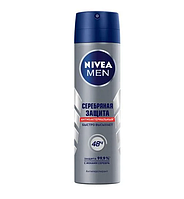 Антиперспирант Nivea deo для мужчин серебряная защита спрей 150 мл