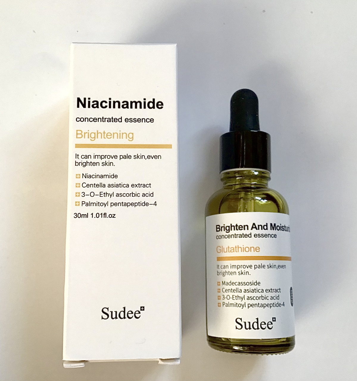 Sudee Niacinamide 5% Essence Brightening заспокійлива та зволожувальна сироватка для яскравості шкіри 30 ml